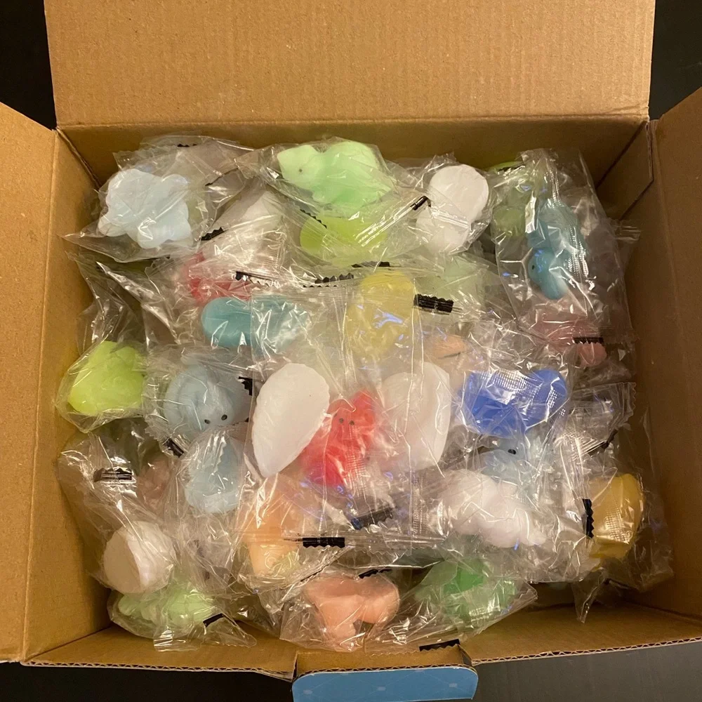70 piece mochi squishy fidget stress / anxiety sensory